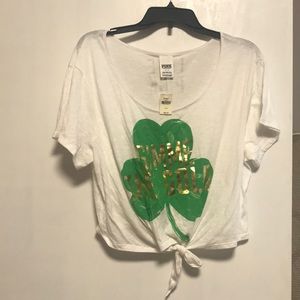 PINK st Patrick’s Day shirt